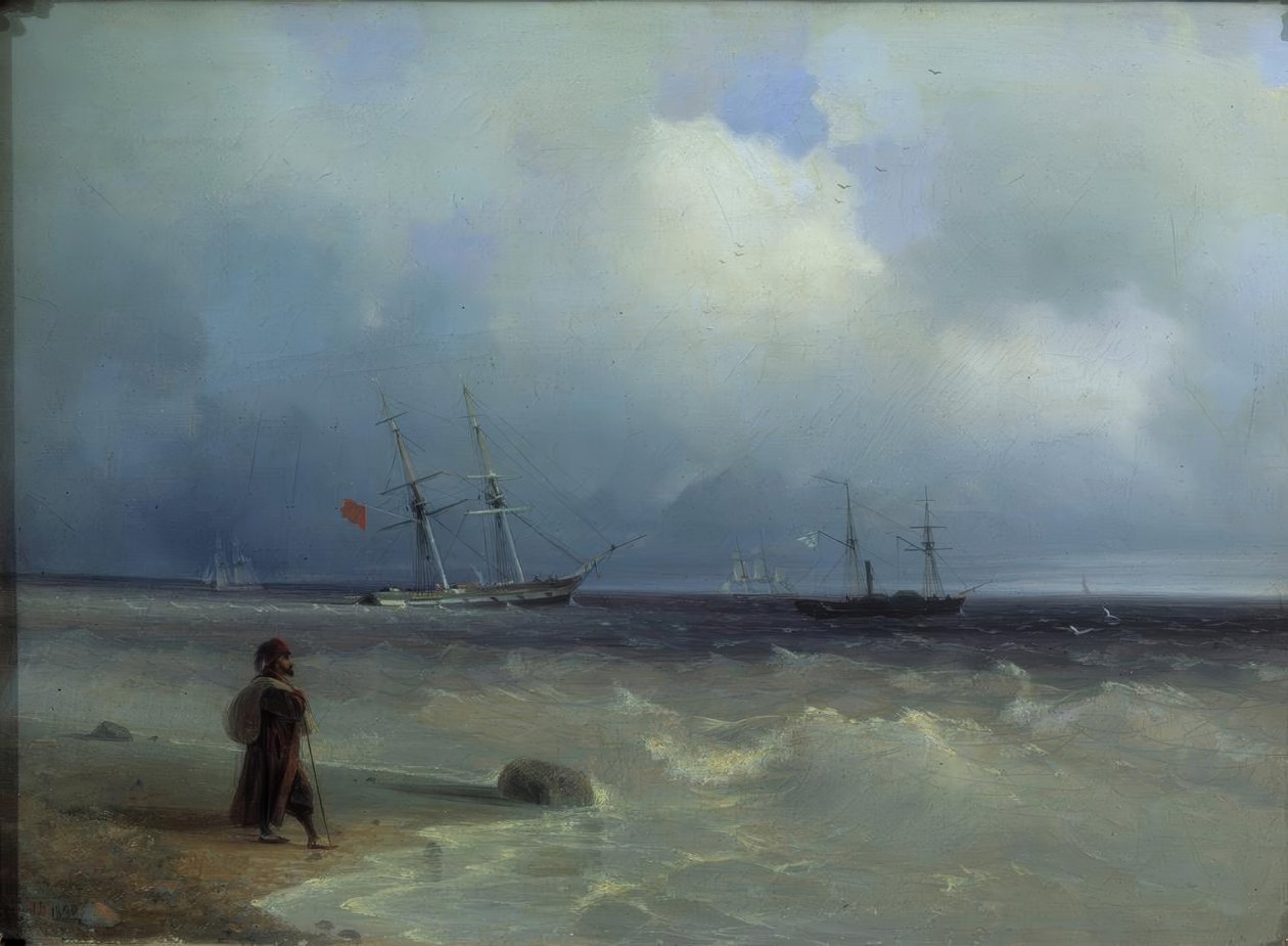 Stranden av Ivan Konstantinovich Aivazovsky