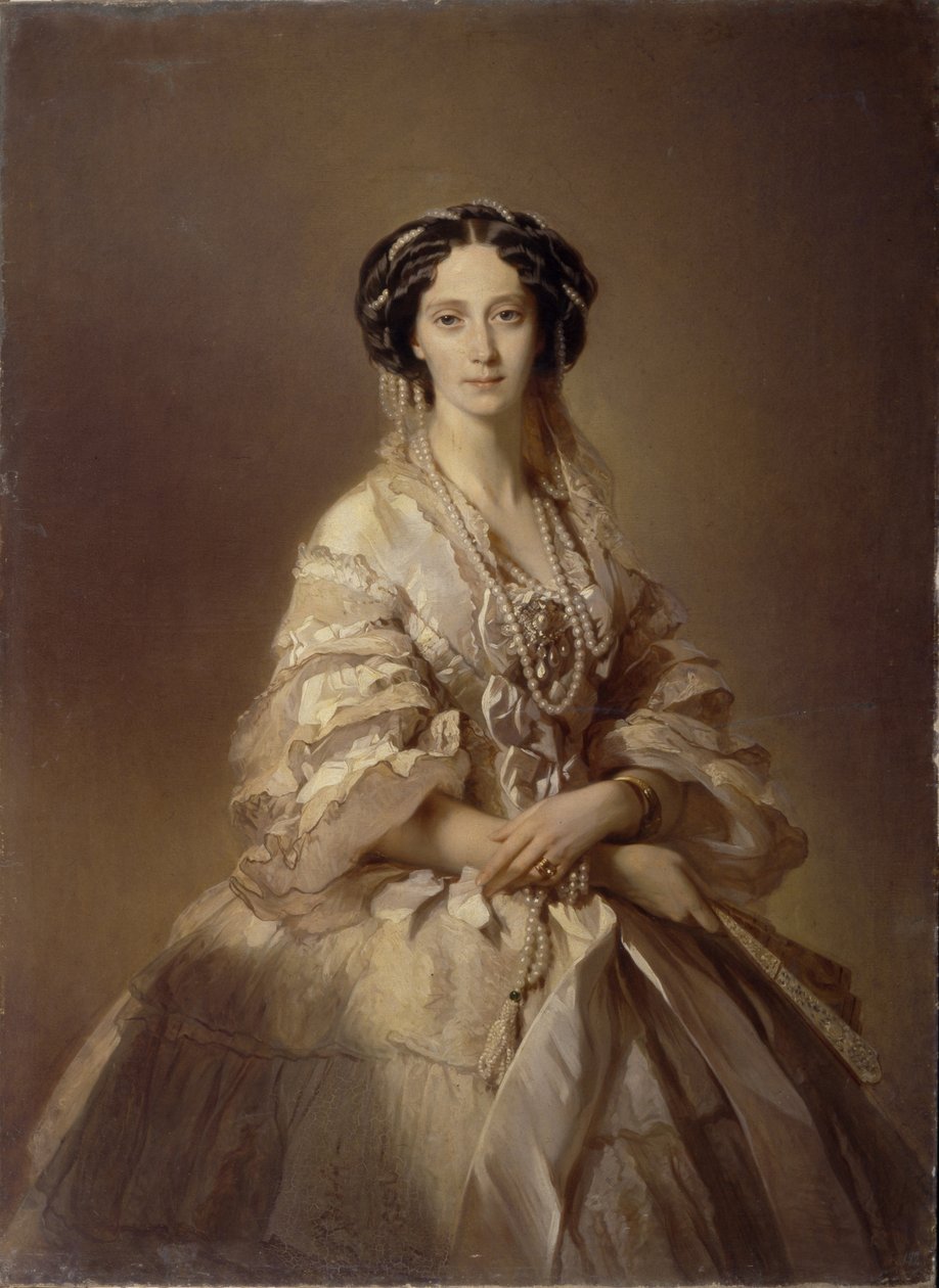 Porträtt av Maria Alexandrovna 1824-1880, Rysslands kejsarinna av Ivan Kosmich Makarov