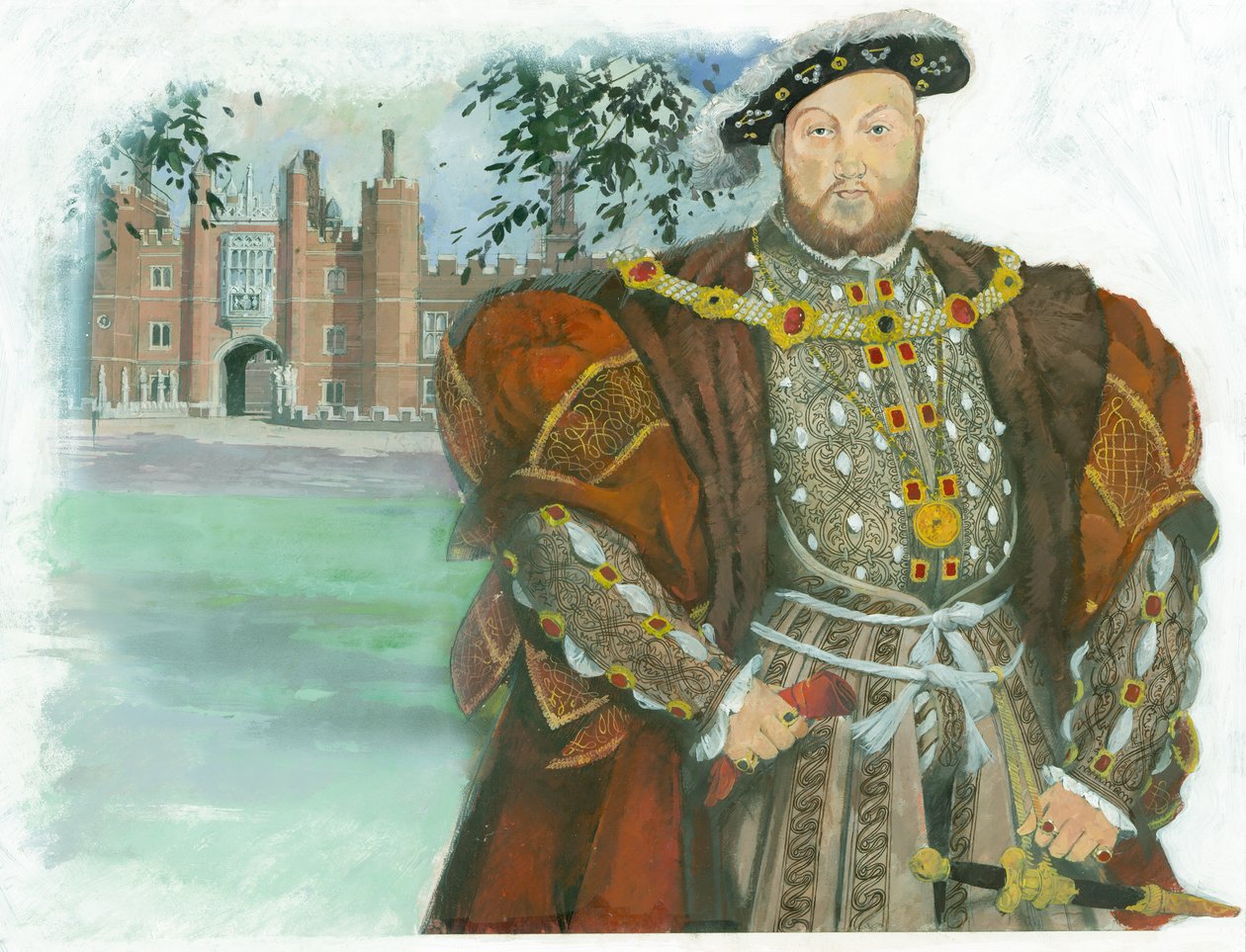 Kung Henrik VIII av England av Ivan Lapper