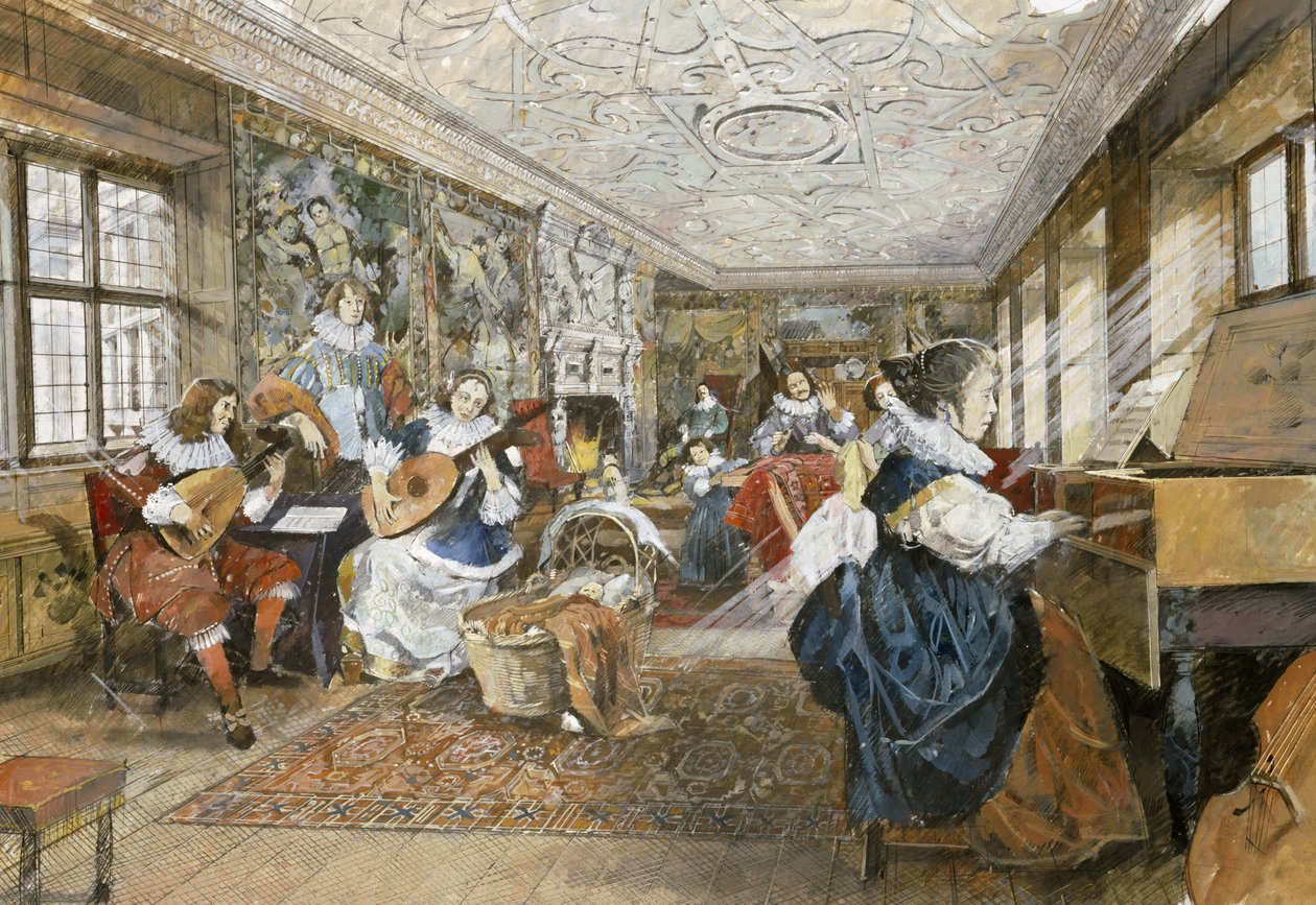Kirby Hall av Ivan Lapper