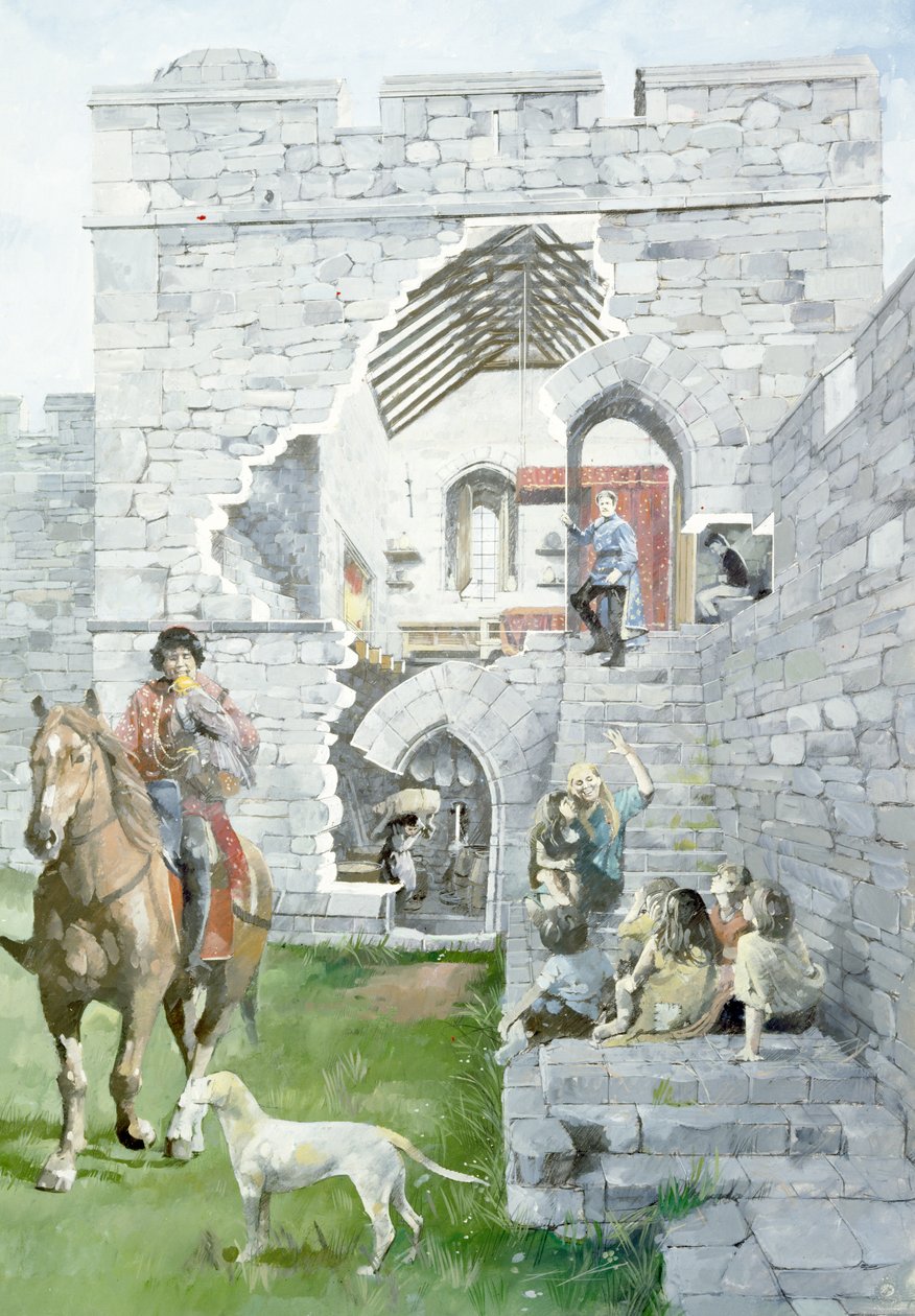 Pickering Castle av Ivan Lapper
