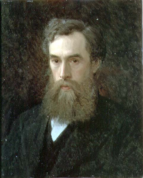 Porträtt av Pavel Mikhailovich Tretyakov (1832-98) 1876 av Ivan Nikolaevich Kramskoy