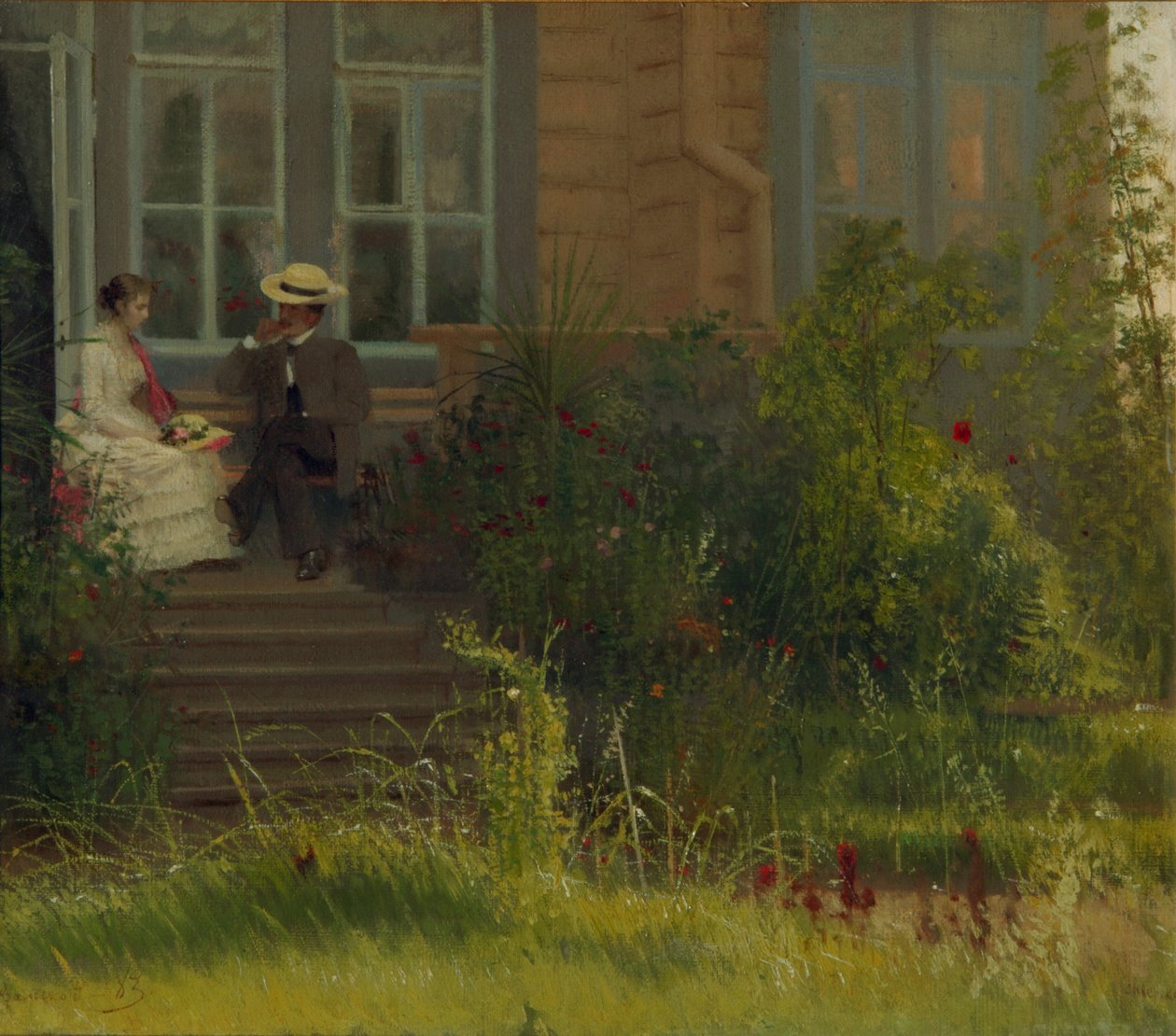 Artists Dacha at Siverskaya, 1883 av Ivan Nikolaevich Kramskoy