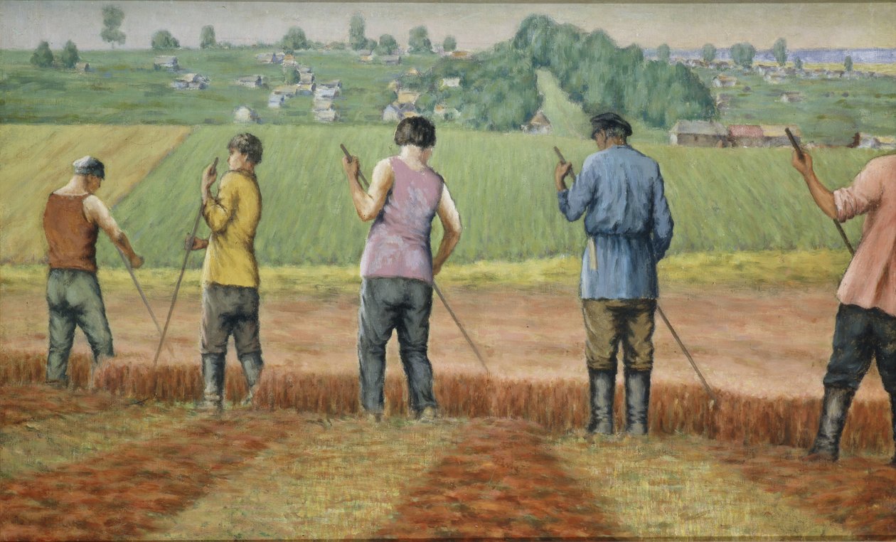 The Reapers, 1930-talet av Ivan Vassilyevich Klyun