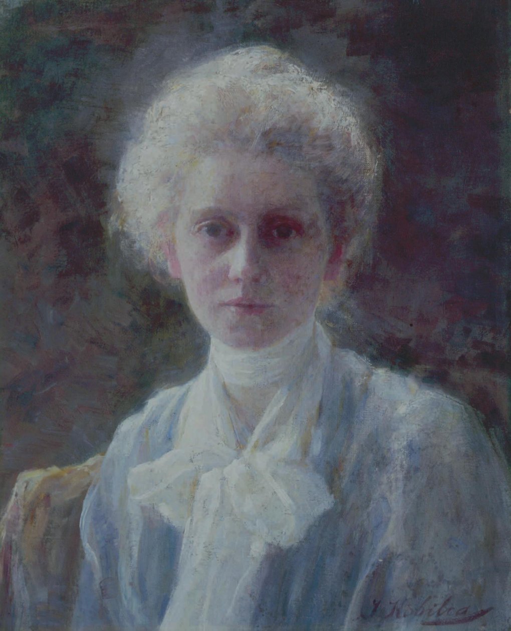 Portrait of Albine Arndt av Ivana Kobilca