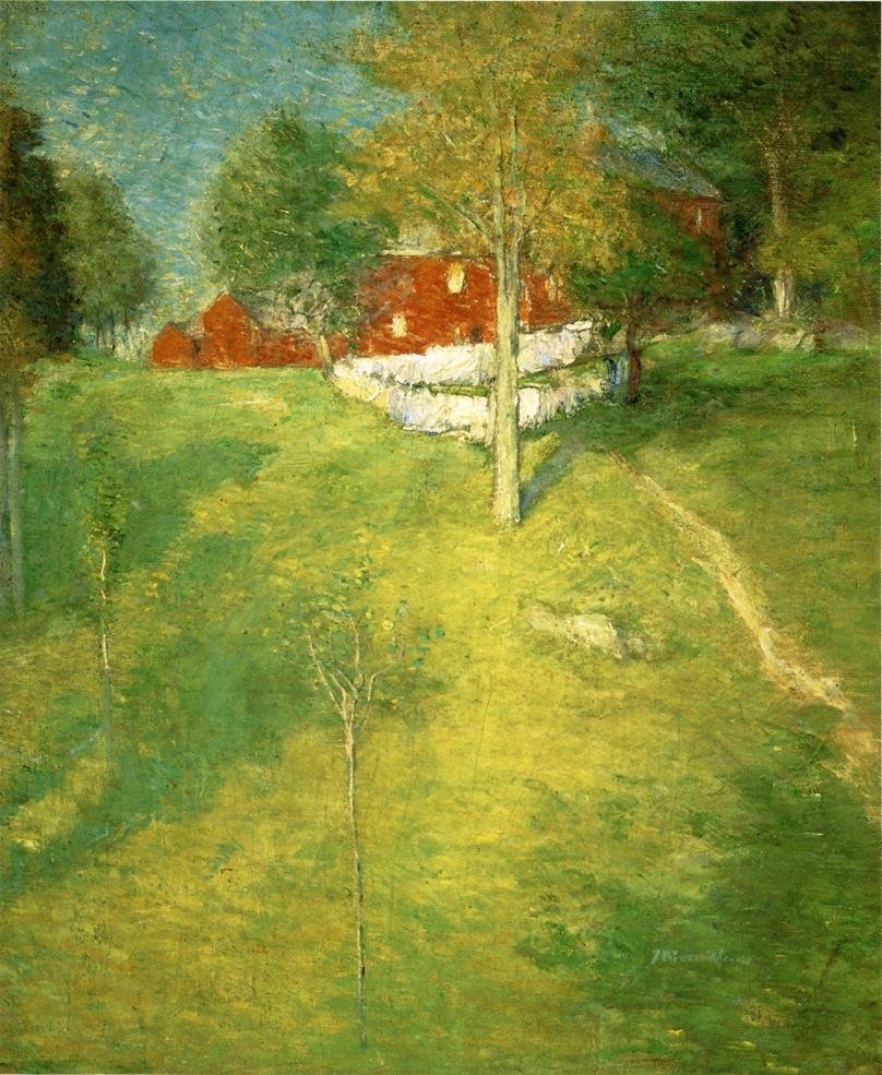  The Laundry, Branchvillen av J. Alden Weir