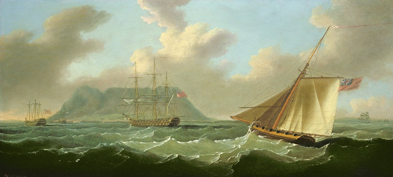 Frakt från Kapstaden, 1806 av J. Francis Sartorius