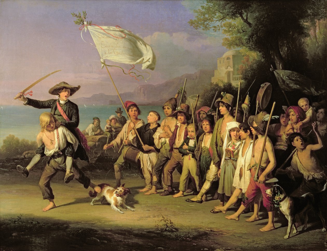 Spelar på Soldiers, Roman Revolution 1848 av J. Kirner