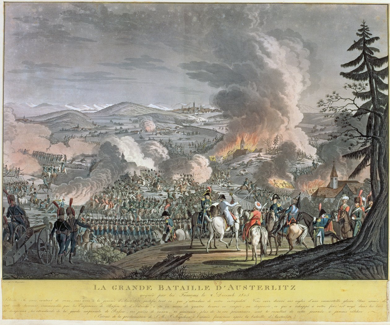 Slaget vid Austerlitz, 2 december 1805 av J L Ragendas