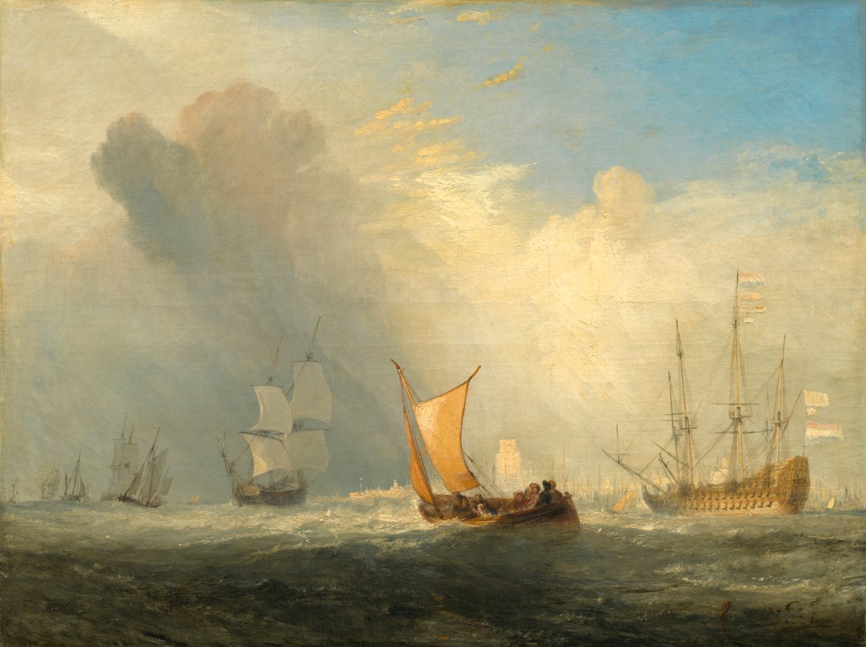 Rotterdam färjebåt av Joseph Mallord William Turner