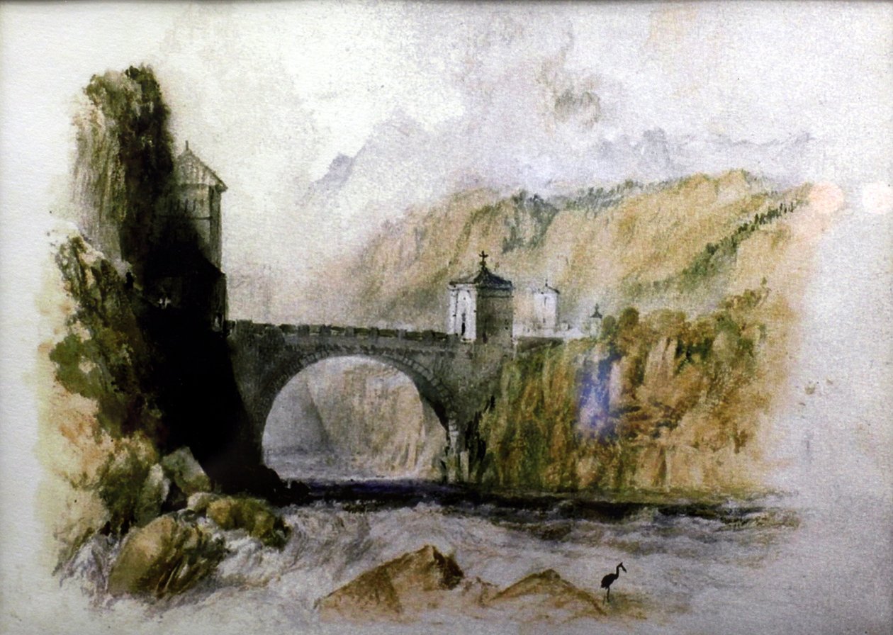 Saint-Maurice-bron av Joseph Mallord William Turner