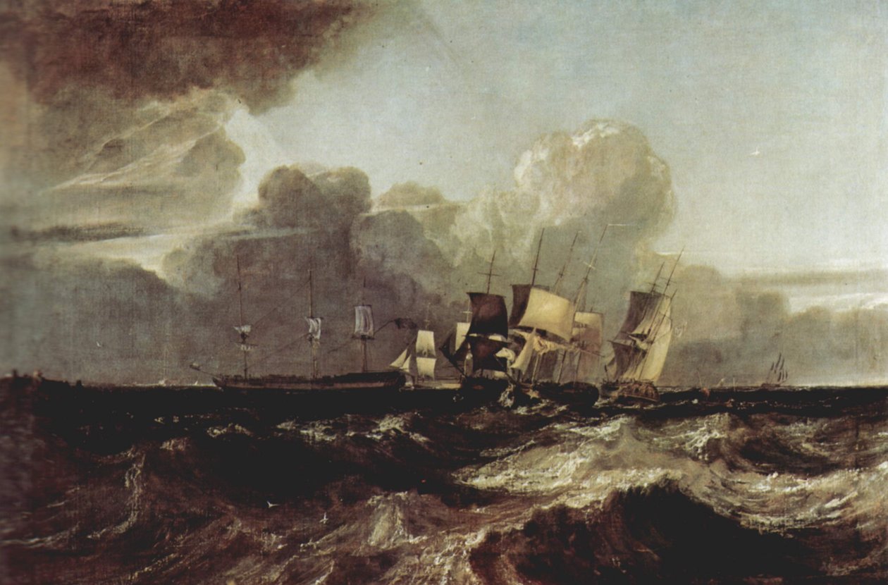 För förankring av uppförsbackar av Joseph Mallord William Turner