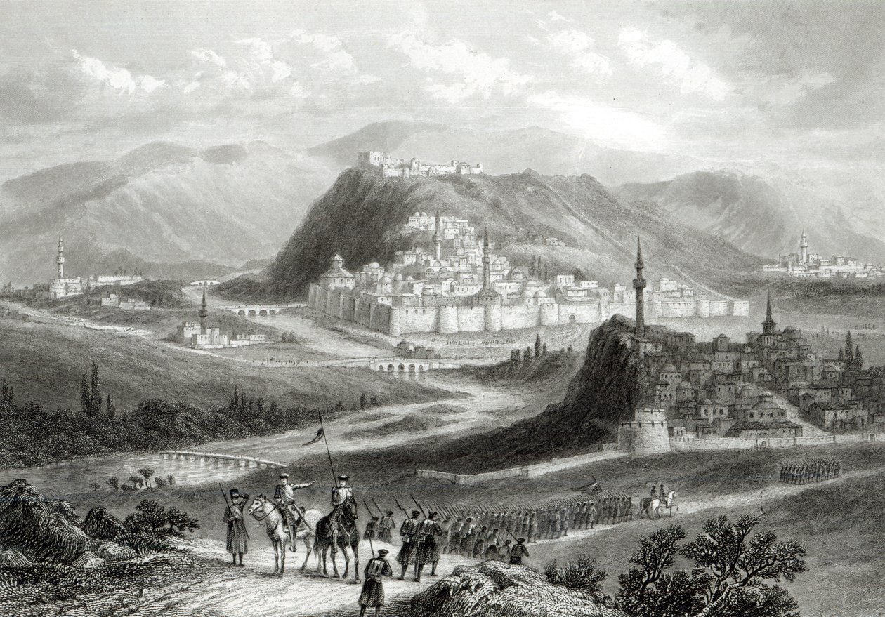 Kars, graverad av J. Godfrey, c.1860 av John Ramage