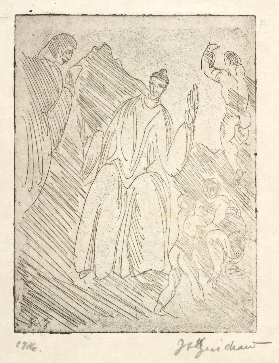 Dante av J.A. Jerichau
