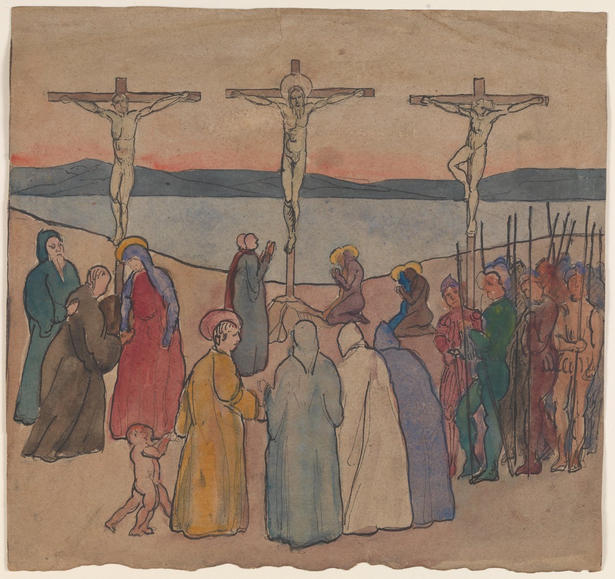 Korsfästelse II av J.A. Jerichau