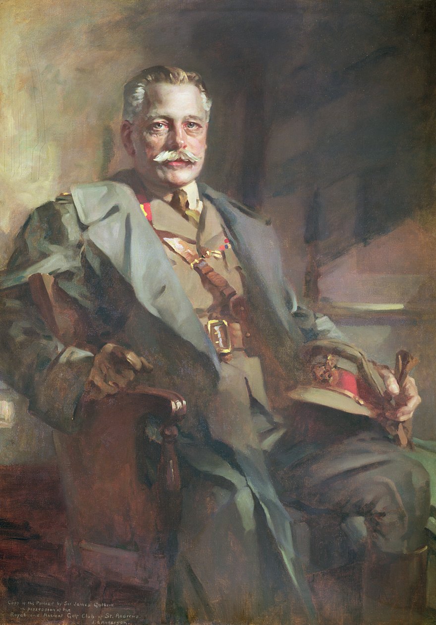 Fältmarskalk Earl Haig av Bemersyde av J.B.A. Anderson