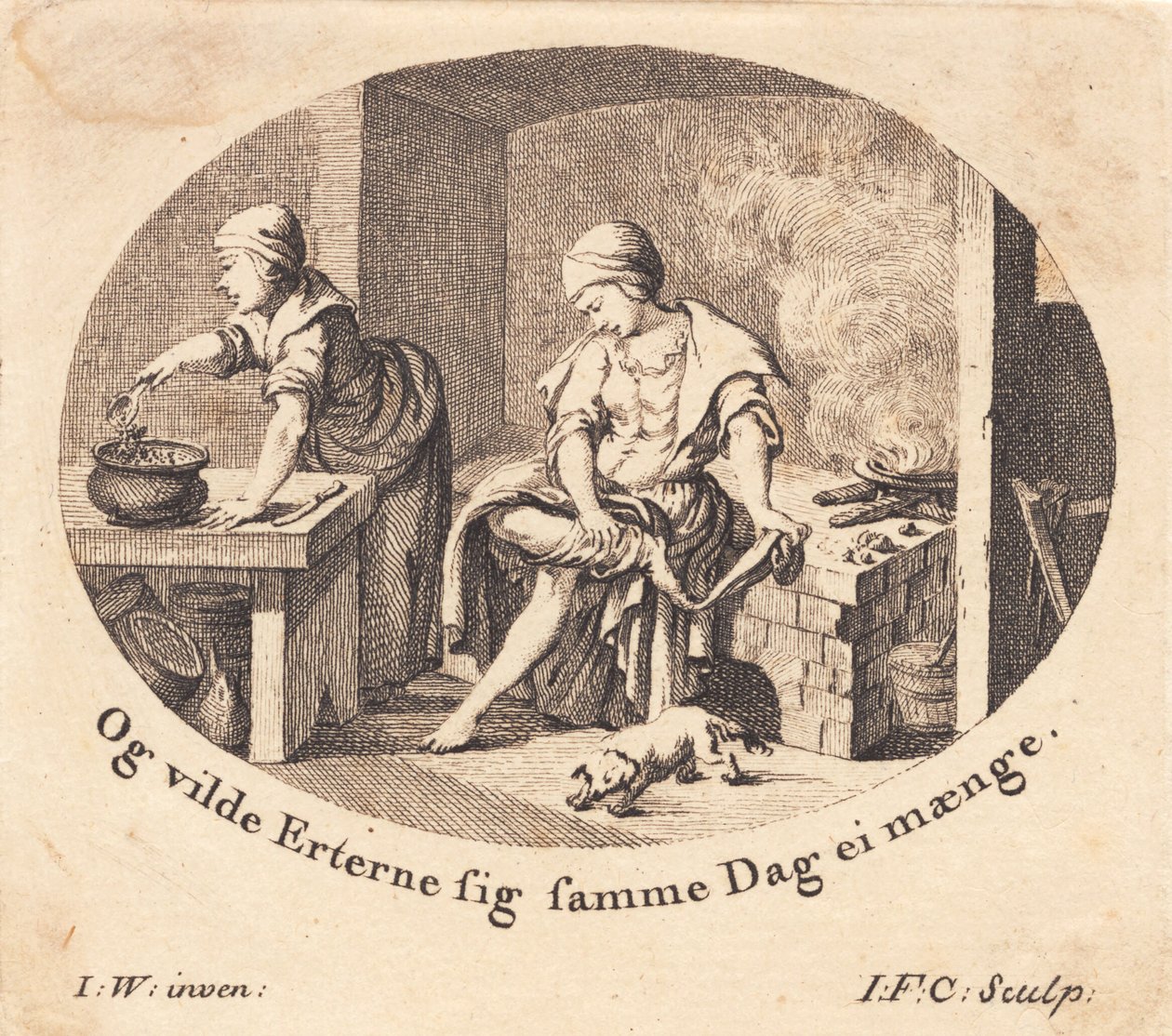 Dorothea i köket av J.F. Clemens