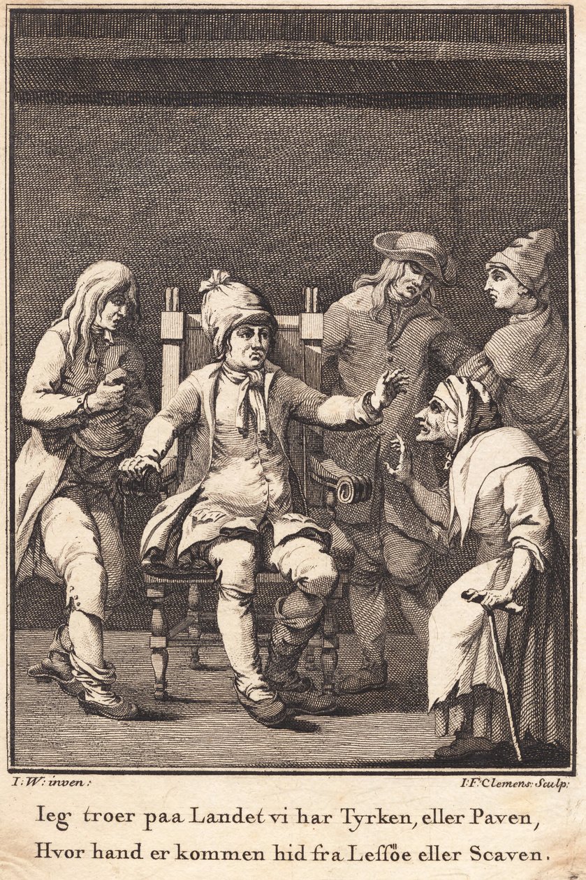 Gamle Gunnild förutspår olyckor av J.F. Clemens
