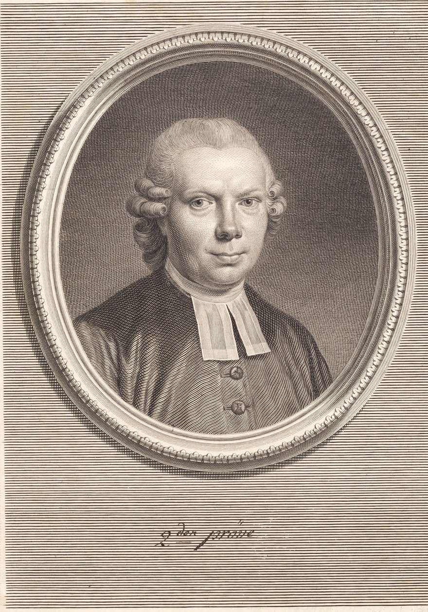 Kunglig Biktfadern Christian Bastholm av J.F. Clemens