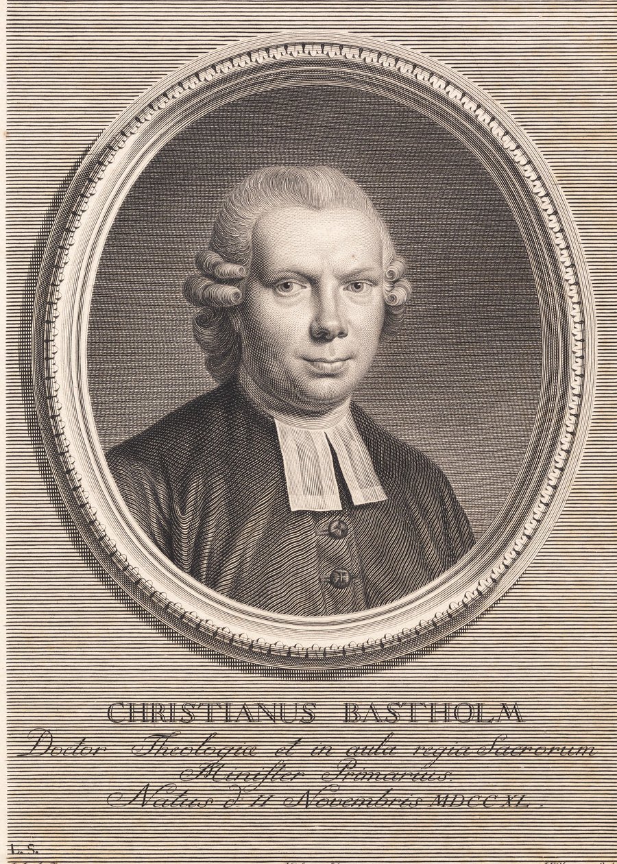 Kunglig biktfadern Christian Bastholm av J.F. Clemens