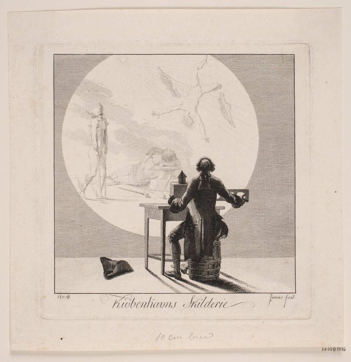 "Kiøbenhavns Skilderie", nr 4 av J.F. Clemens