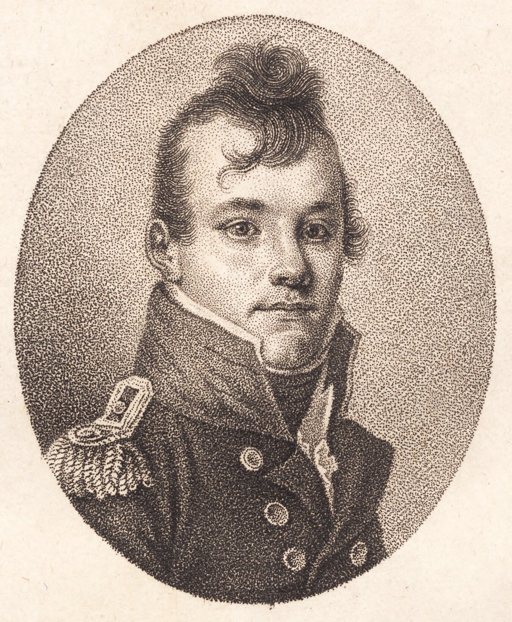 Löjtnant O.C. Lange av J.F. Clemens
