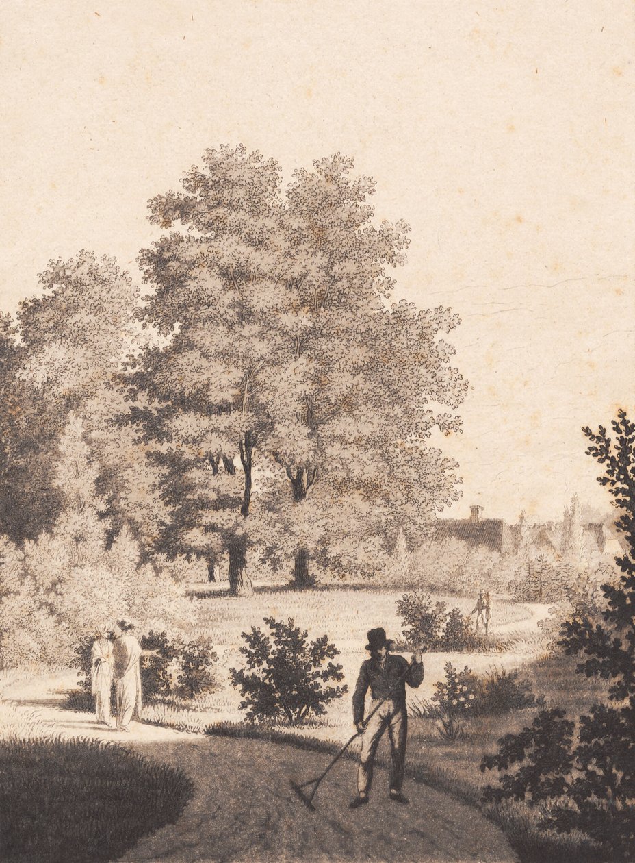 Nordfeldts trädgård av J.F. Clemens