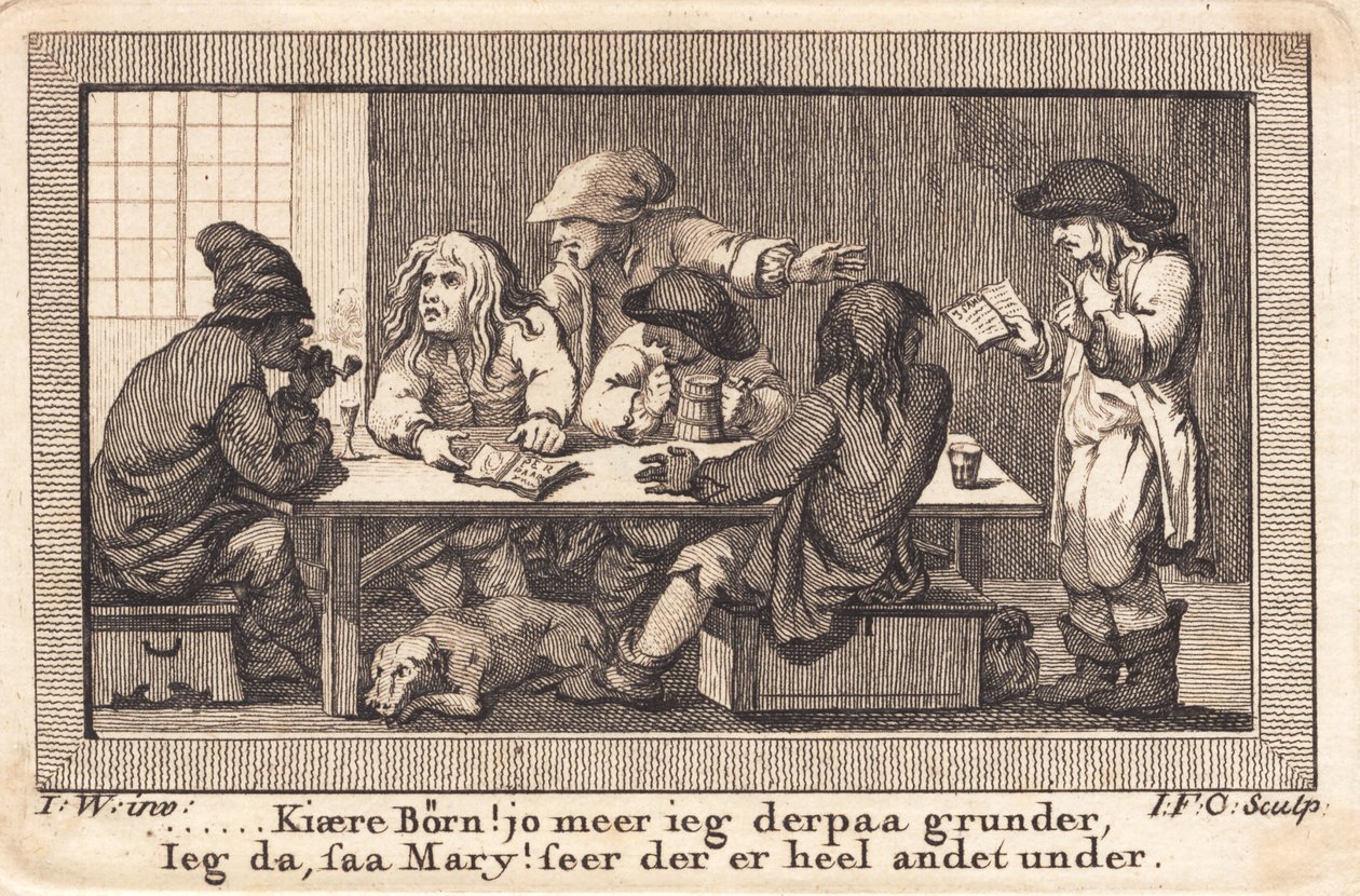Peder Paars-dikten döms i gästgiveriet på tre rådjur av J.F. Clemens