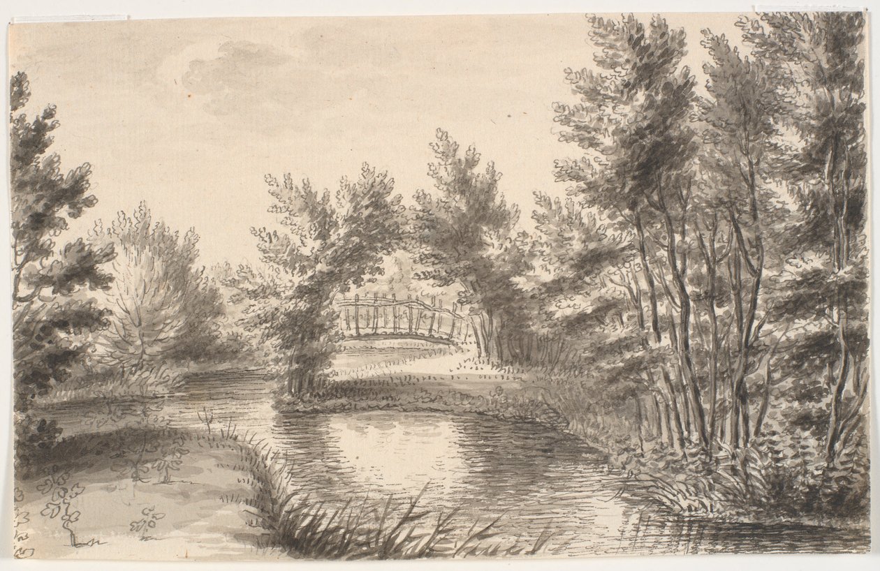 Sanderumgaards trädgård VI av J.F. Clemens