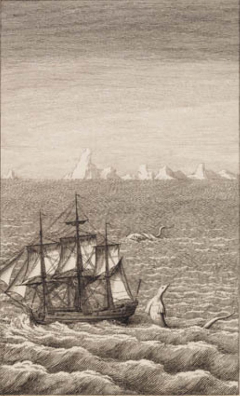 Skeppet och havsdjuret av J.F. Clemens