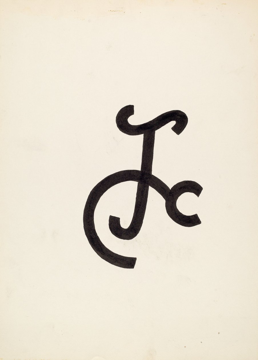 Boskapsmärke, ca. 1936. av J.Henry Marley