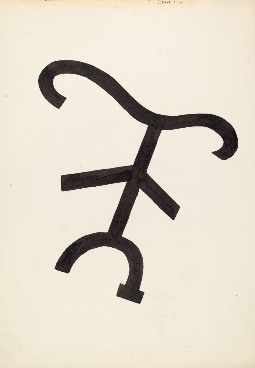 Boskapsmärke, ca. 1936. av J.Henry Marley