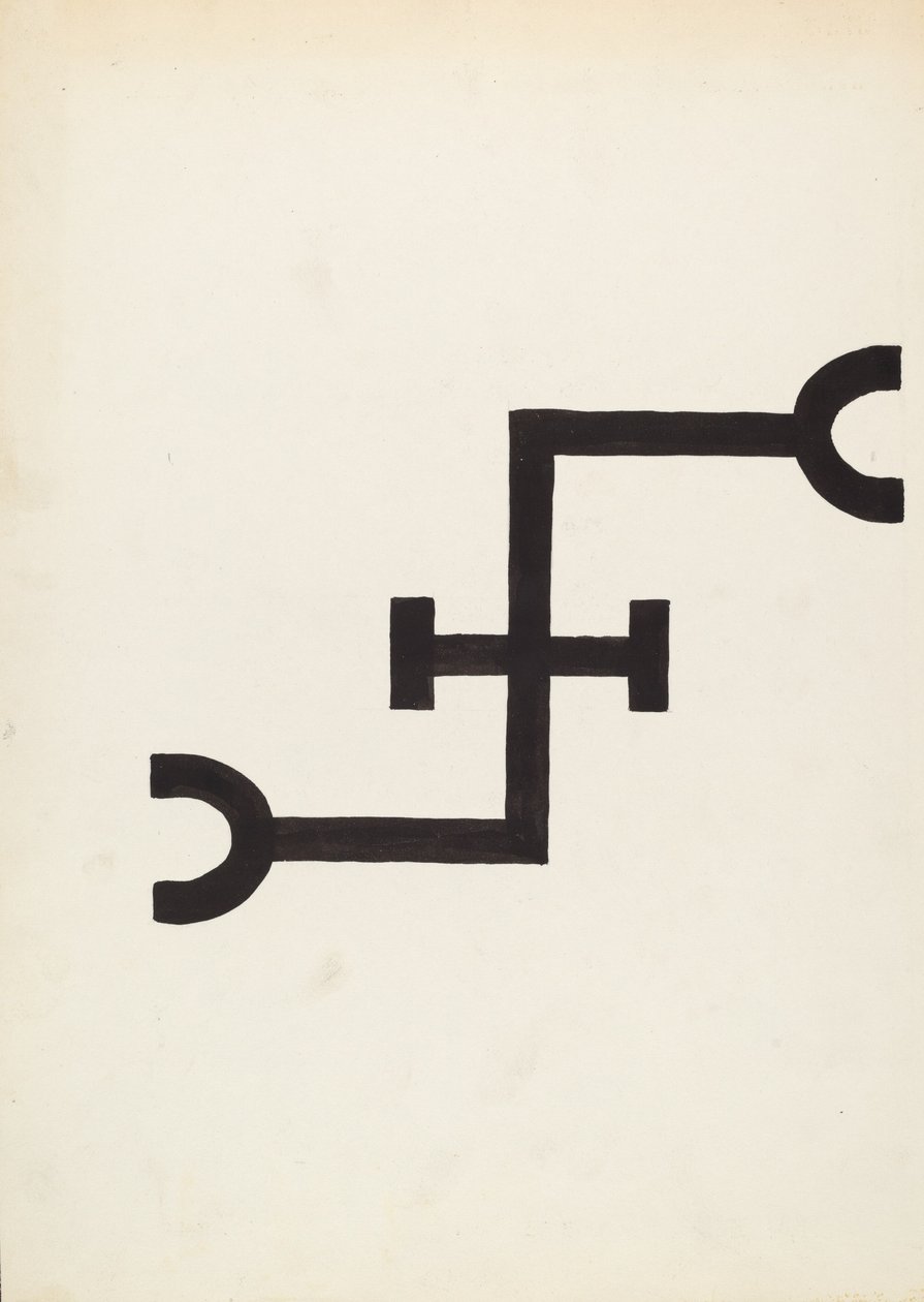 Boskapsmärke, ca. 1936. av J.Henry Marley