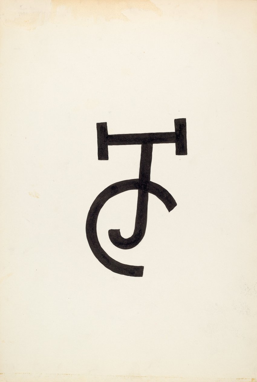 Boskapsmärke, ca. 1936. av J.Henry Marley