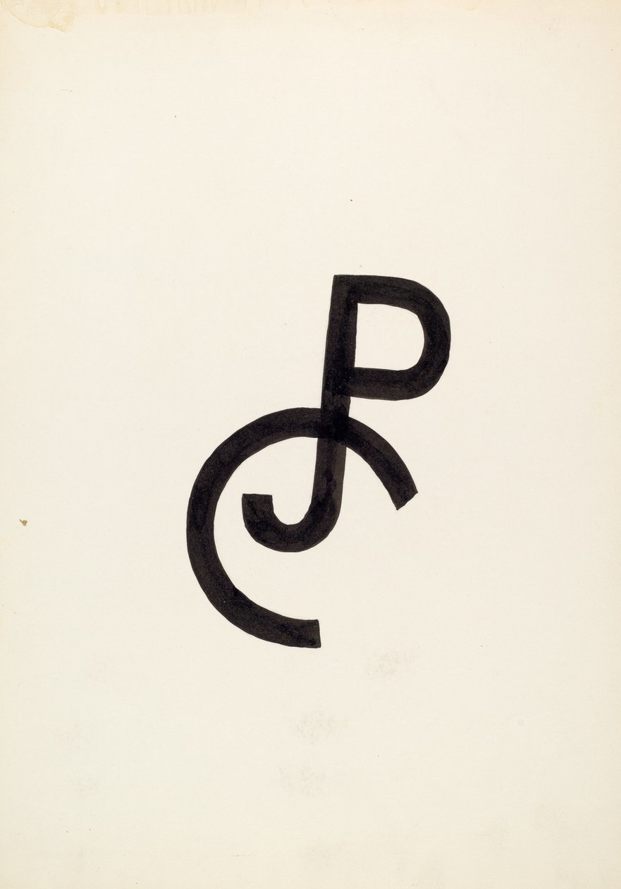 Boskapsmärke, ca. 1936. av J.Henry Marley