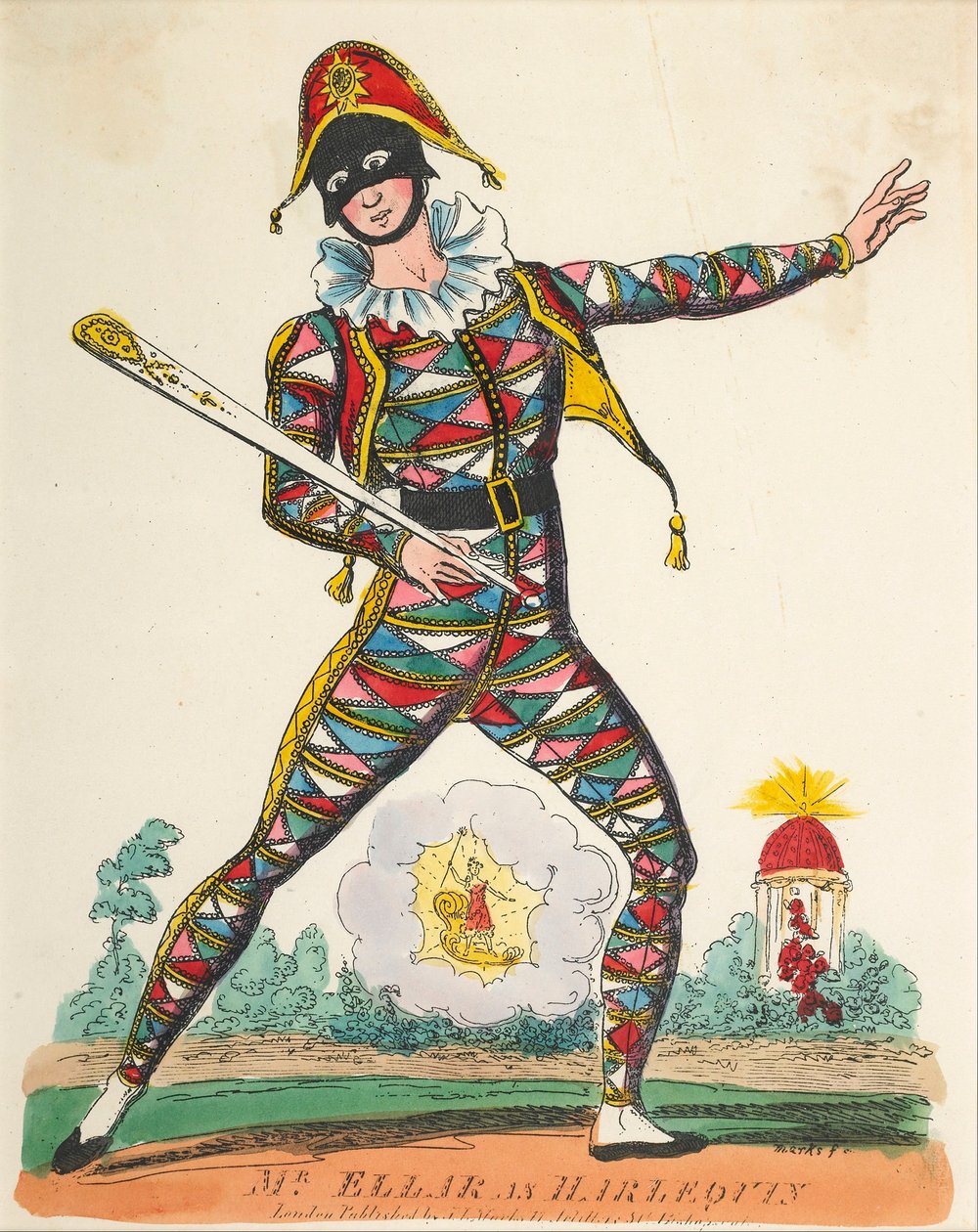 Mr Ellar as Harlequin av J.L. Marks