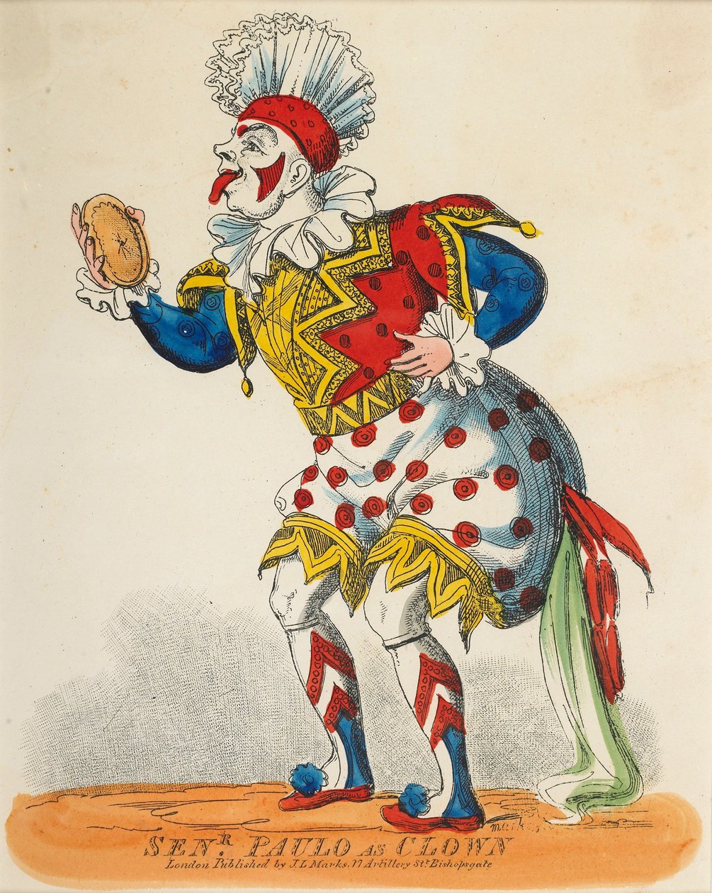 Senr Paulo as Clown av J.L. Marks