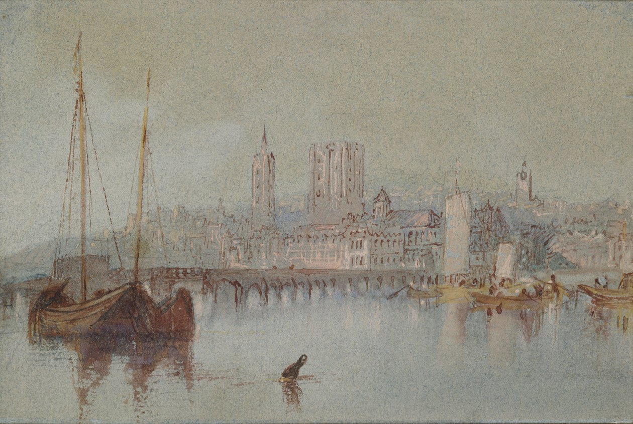 Beaugency, c1830 av Joseph Mallord William Turner