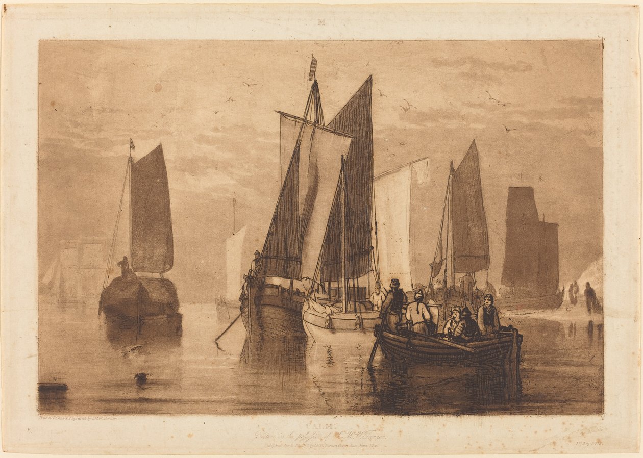 Lugn, utgiven 1812. av Joseph Mallord William Turner
