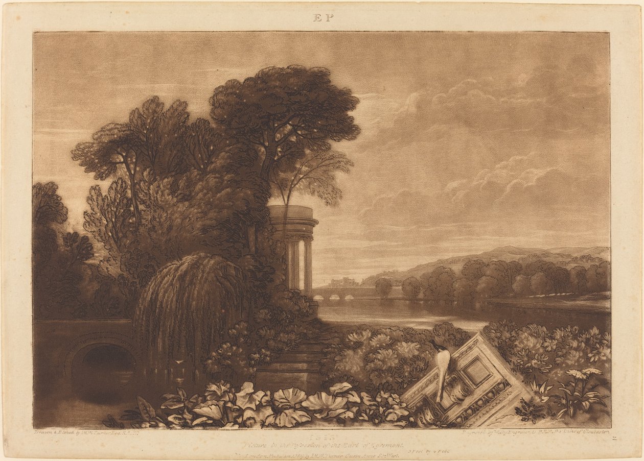 Isis, publicerad 1819. av Joseph Mallord William Turner