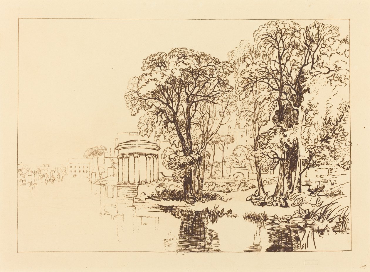 Isleworth, publicerad 1819. av Joseph Mallord William Turner