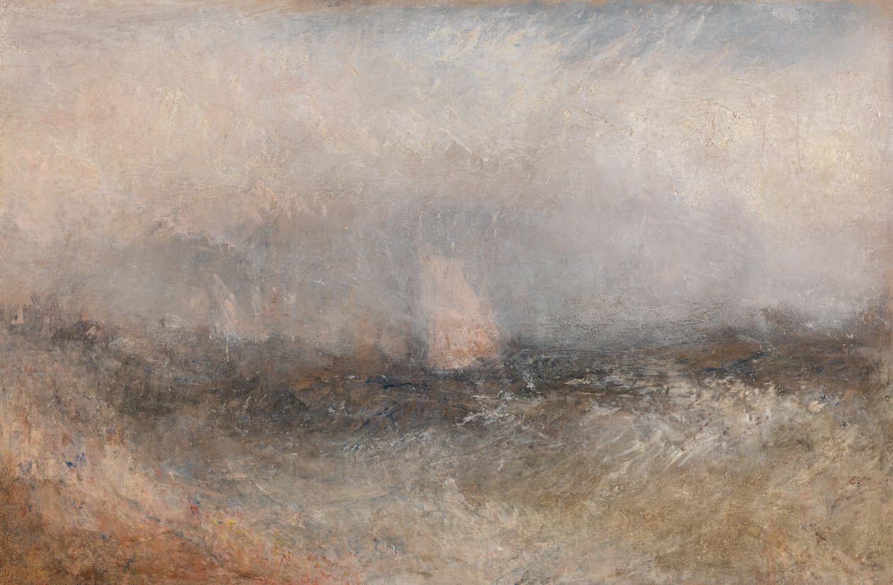 Utanför Nore, mellan 1840 och 1845. av Joseph Mallord William Turner