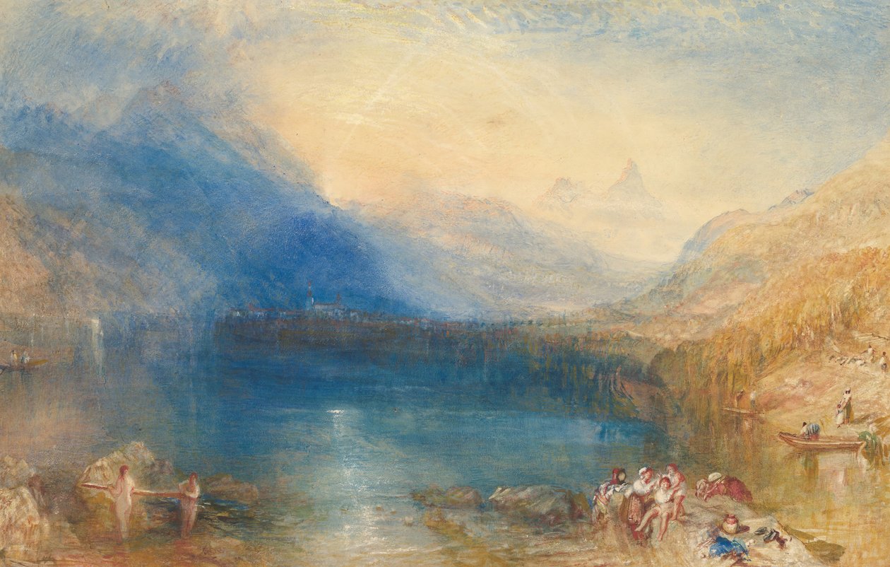 Zugsjön, 1843. av Joseph Mallord William Turner