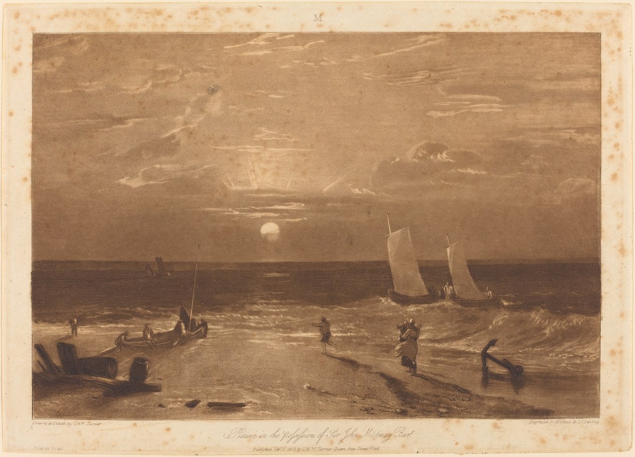 The Mildmay Sea-Piece, publicerad 1812. av Joseph Mallord William Turner