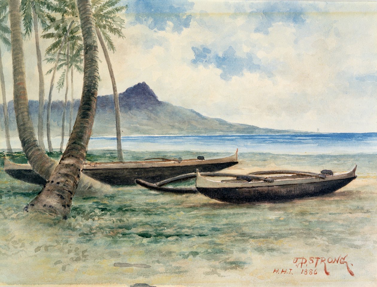 Diamond Head, Hawaii av J.P. Strong