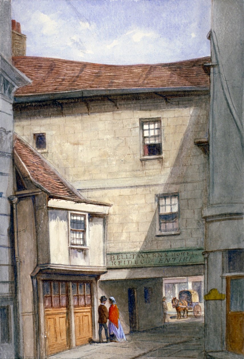 Bell Tavern, Addle Hill, London, 1868 av JT Wilson