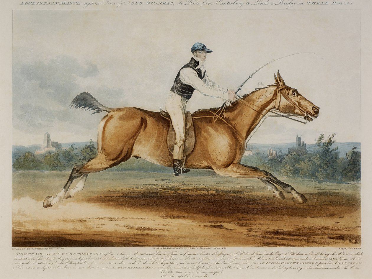 Porträtt av Mr William Hutchinson på 