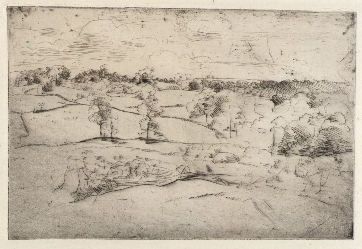 Landskap av J. Alden Weir