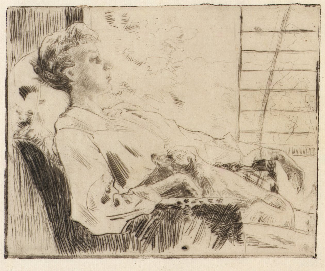 På torget av J. Alden Weir