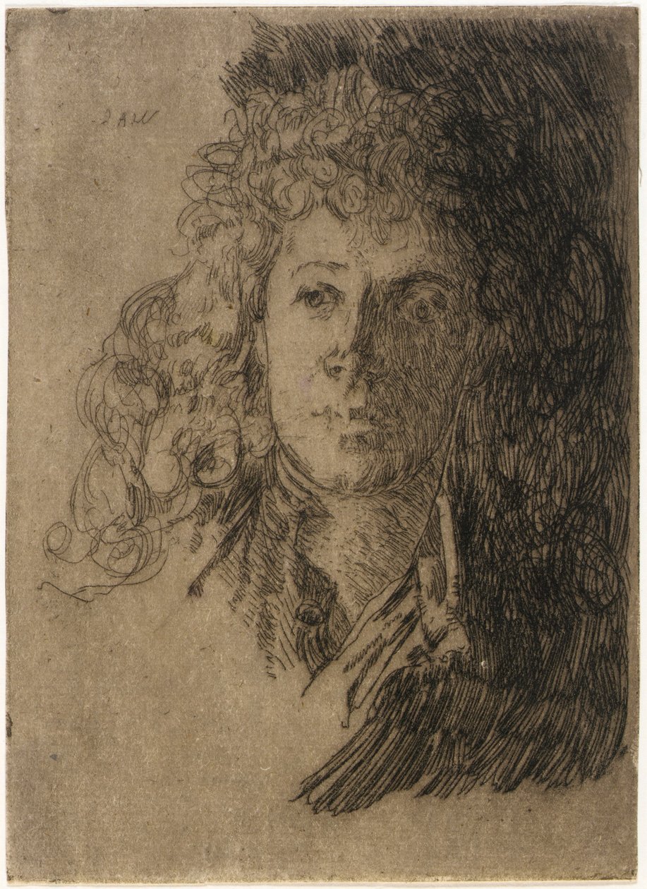 Porträtt av en flicka av J. Alden Weir